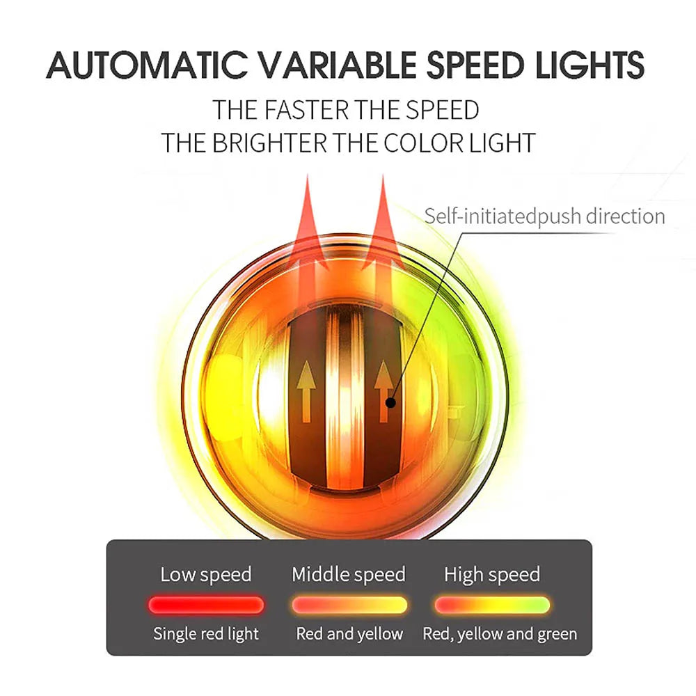 LED Gyroscopic Powerball